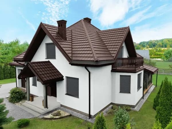 Jaka elewacja do brązowego dachu - idealne kolory i harmonijne zestawienia Jaka elewacja do brązowego dachu - idealne kolory i harmonijne zestawienia